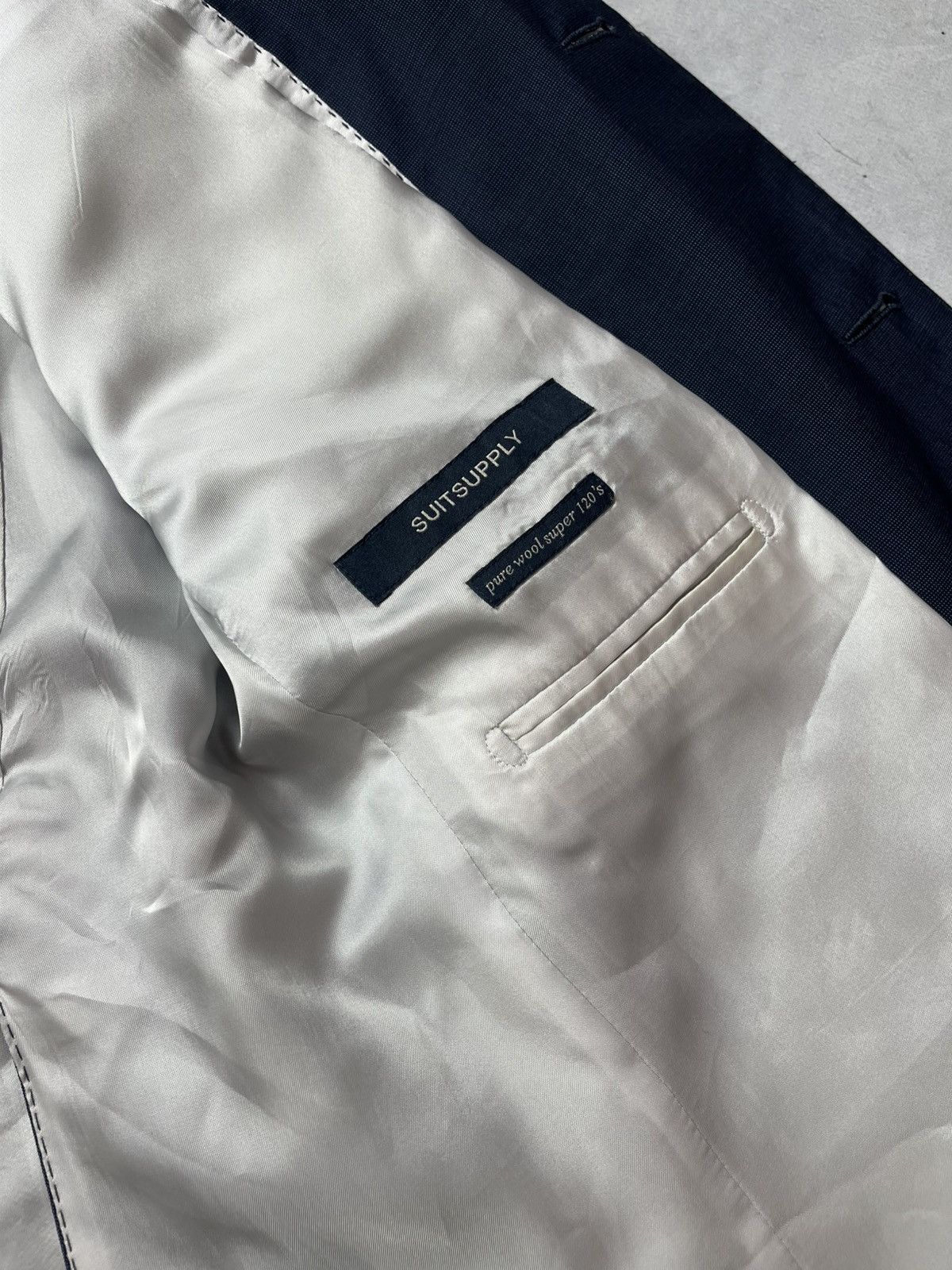 Suitsupply VERY RARE SUITSUPPLY Pure Wool Super 120 Suit Jacket Blazer Size 48R - 2 Thumbnail