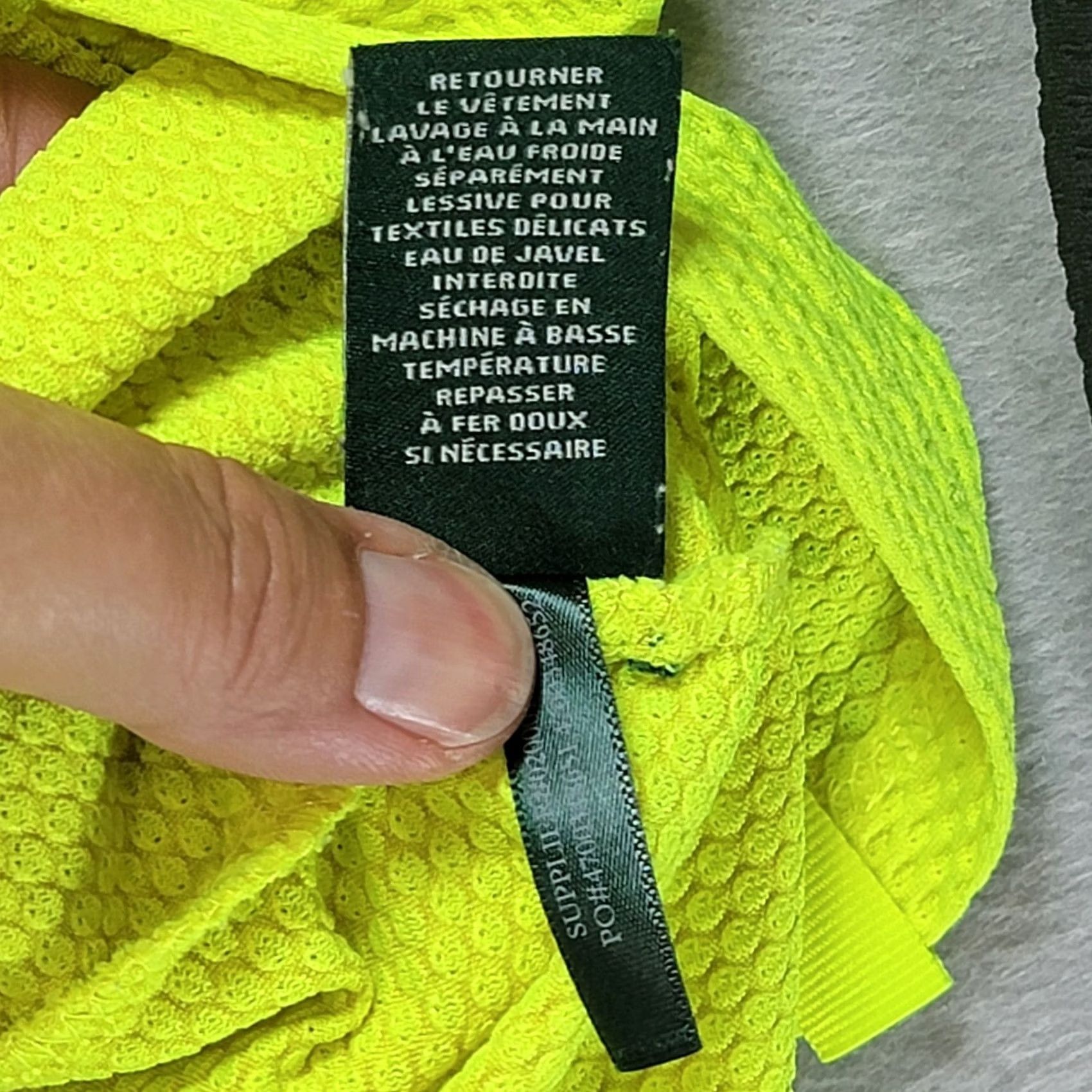 Ralph Lauren Lauren Ralph Lauren Active Performance Shirt Womens M Quarter Zip Neon Green Shirt Size M / US 6-8 / IT 42-44 - 7 Thumbnail