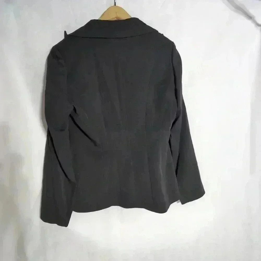 Vintage Moda Plus STREET women's suit unique lapels made in Sloveni Size L / US 10 / IT 46 - 3 Thumbnail