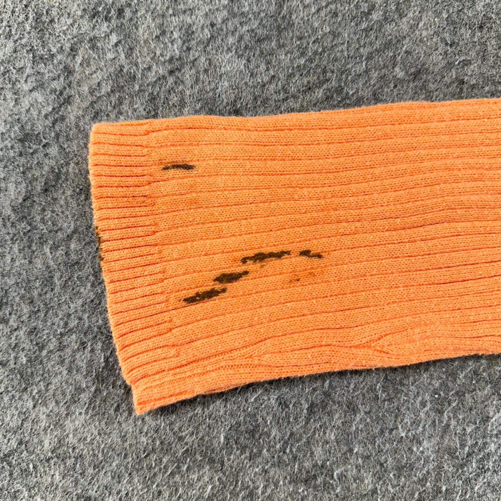 Vintage VINTAGE Casual Corner Annex Sweater Womens PM Orange Full Zip Hooded Knit 90s Size M / US 6-8 / IT 42-44 - 7 Thumbnail