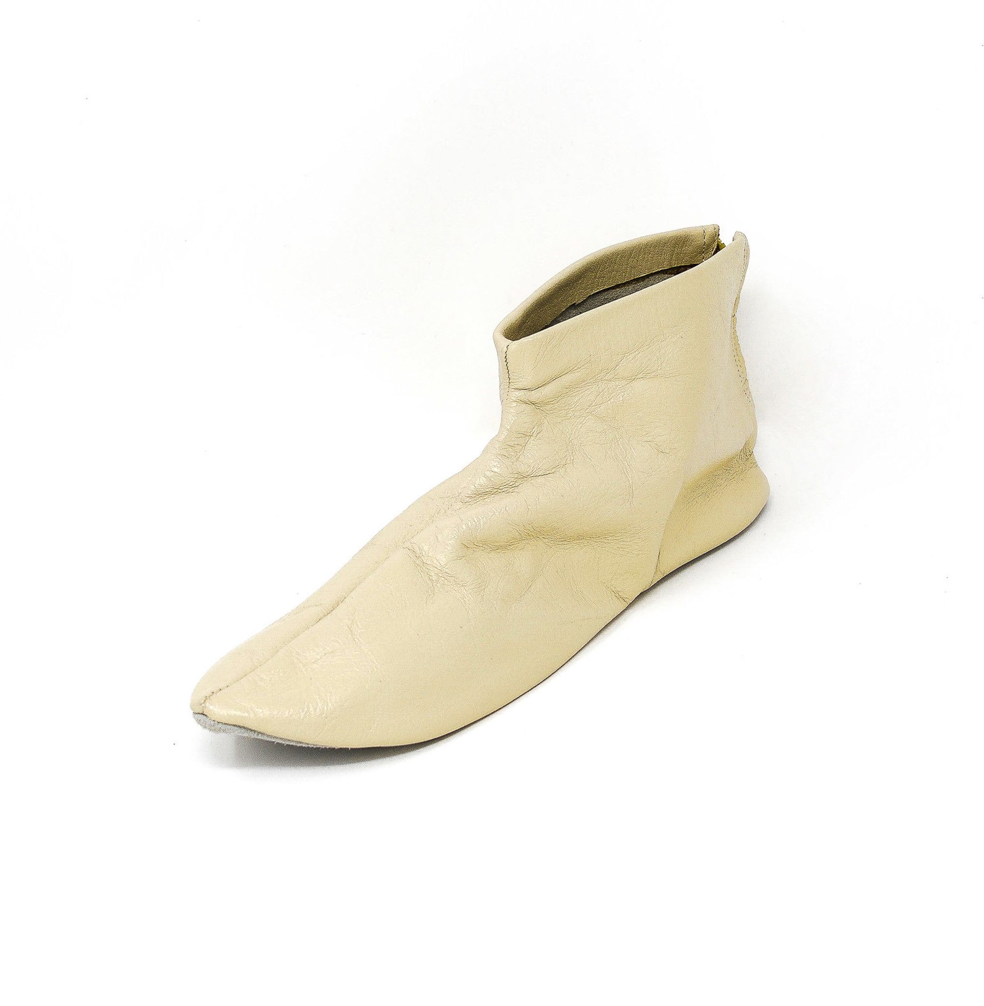 Vintage Vintage Tan Leather Boho Chic Elf Slides Size 7 Size US 7 / IT 37 - 3 Thumbnail