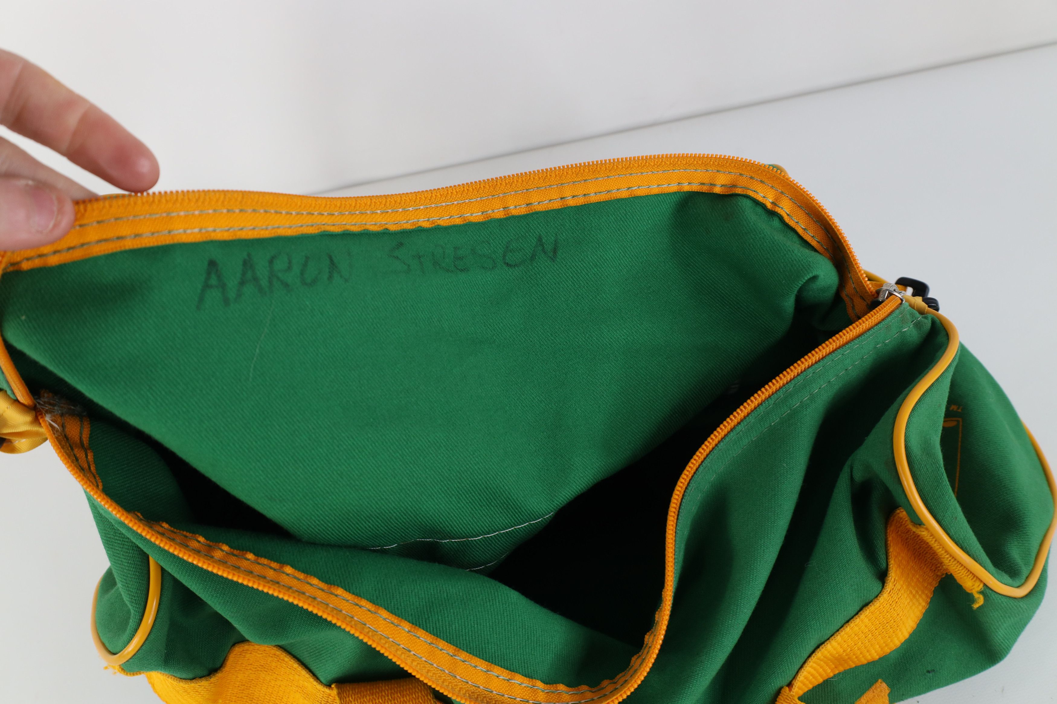 Vintage Vintage 60s 70s Green Bay Packers Football Duffel Bag Size ONE SIZE - 10 Thumbnail