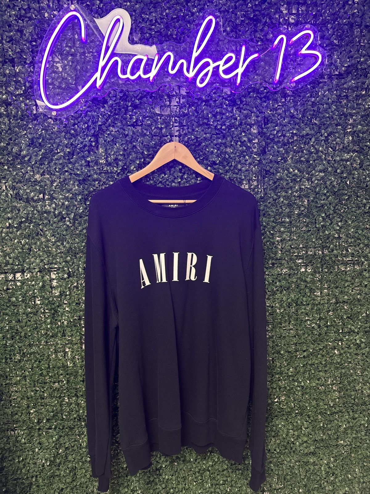 Amiri Amiri core logo crewneck Size US XL / EU 56 / 4 - 1 Thumbnail