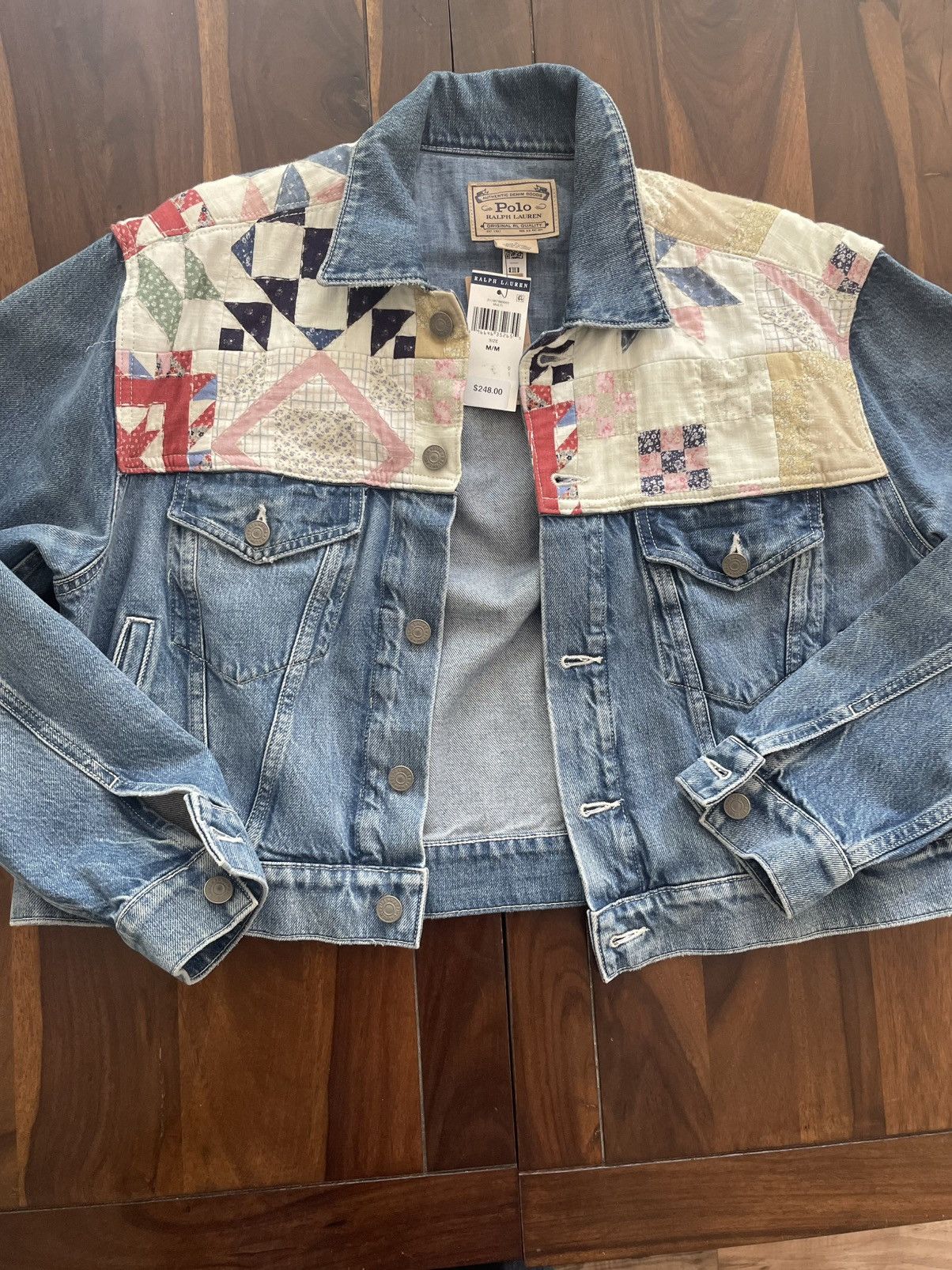 Quilted Jean jacket M/M 211907880001 multi