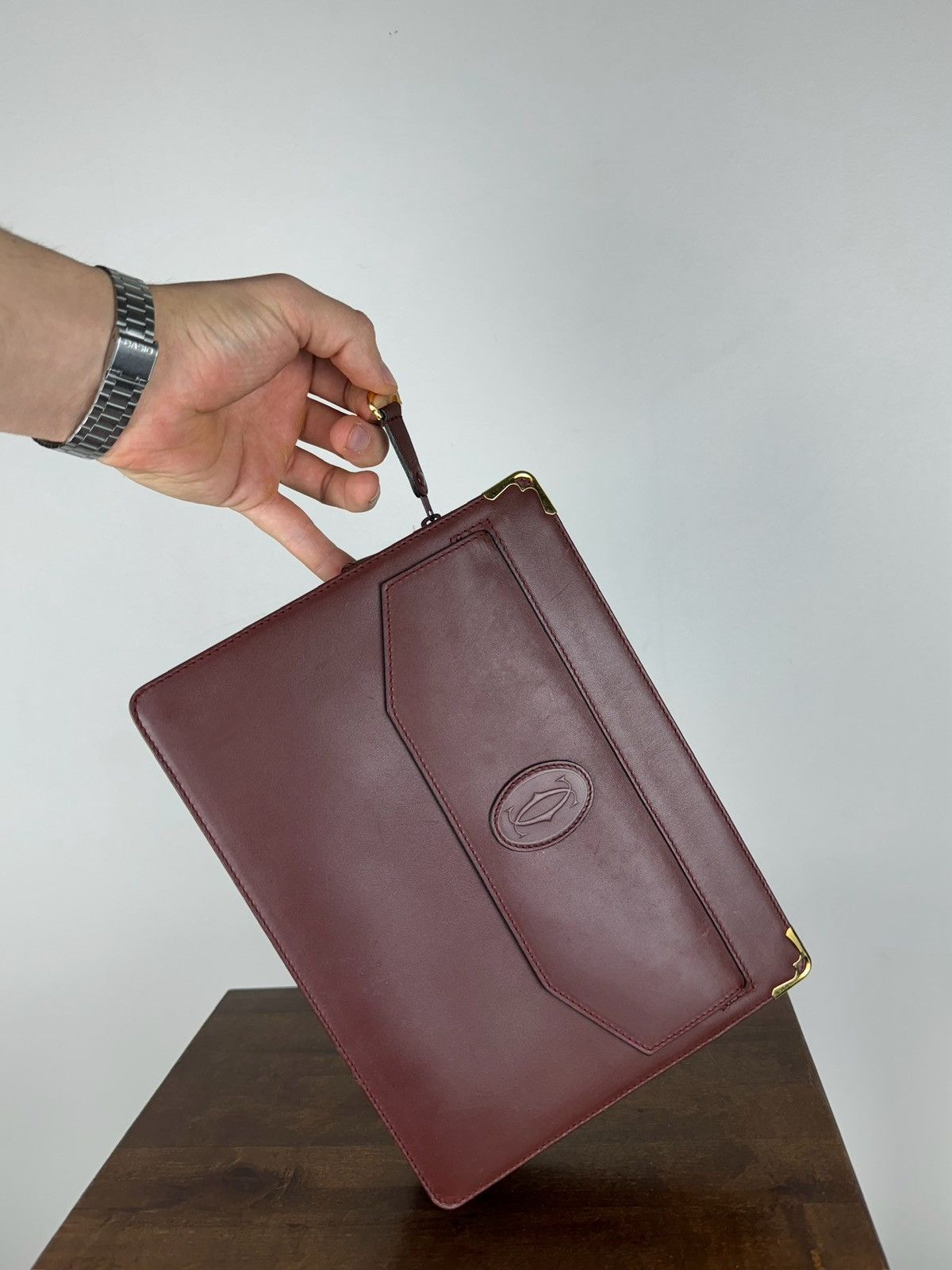 Cartier × Vintage Vintage clutch bag Cartier 80-90s original luxury item Size ONE SIZE - 2 Thumbnail
