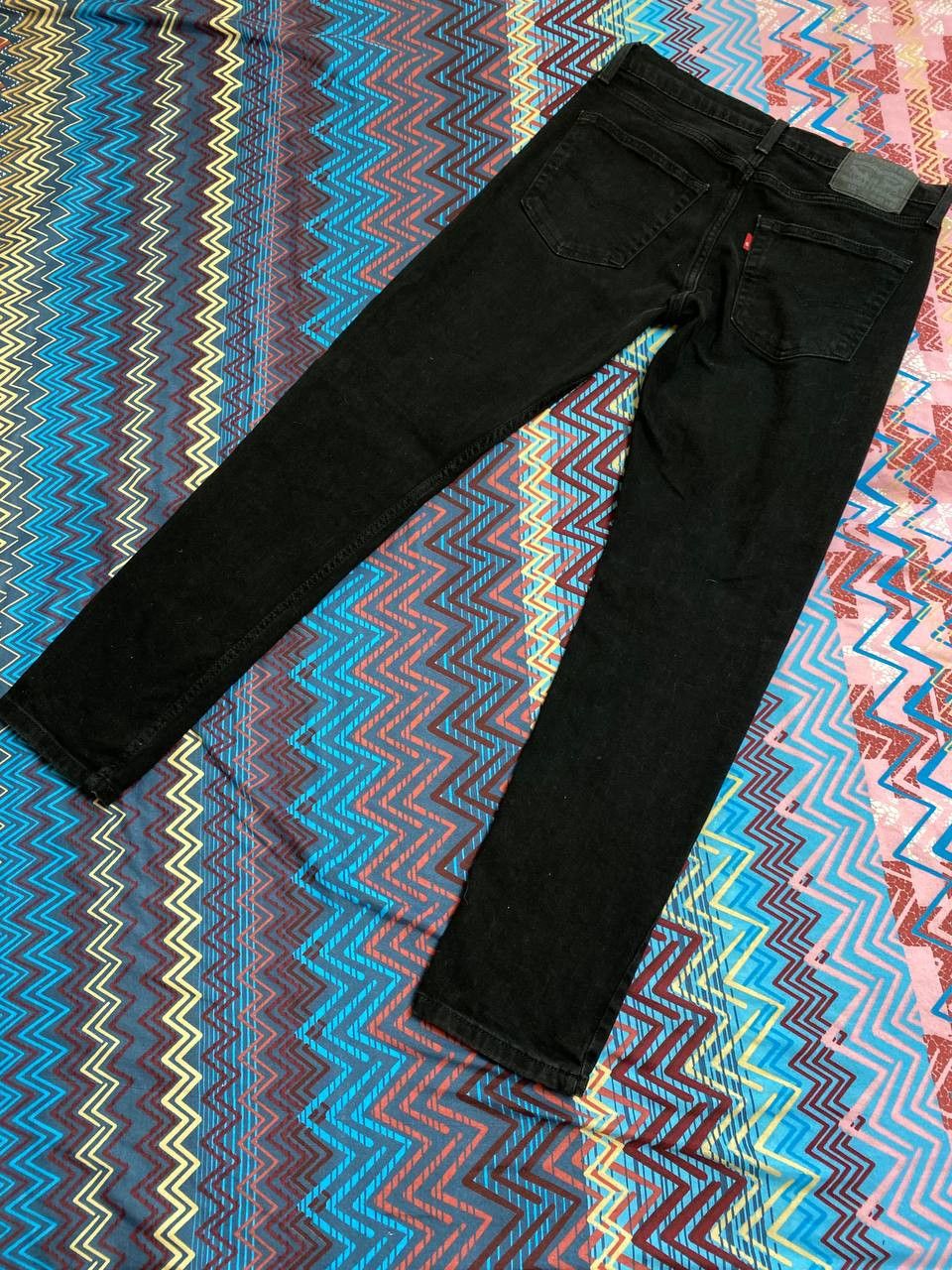 Levi's × Vintage Crazy Levis 512 Faded Washed Denim Jeans Grunge Skater Size US 32 / EU 48 - 6 Thumbnail