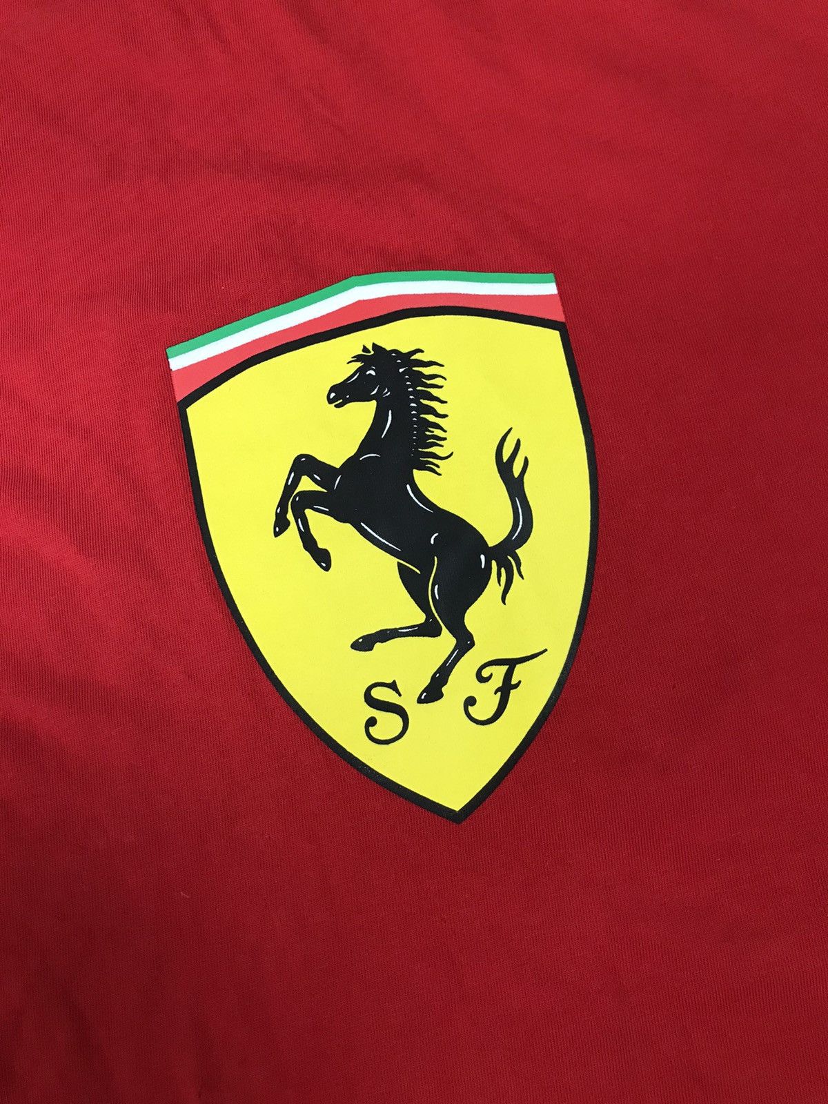 Ferrari Ferrari Red Big Logo Tshirt,Tee,Active Wear Size US M / EU 48-50 / 2 - 6 Thumbnail