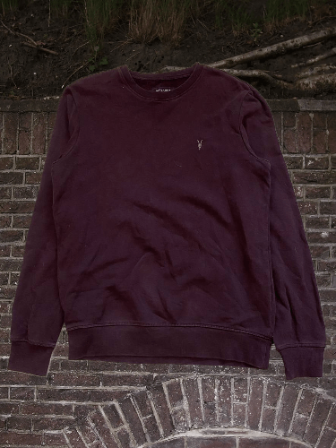 Allsaints Allsaints Cotton Casual Sweatshirt Jumper Size US S / EU 44-46 / 1 - 1 Thumbnail