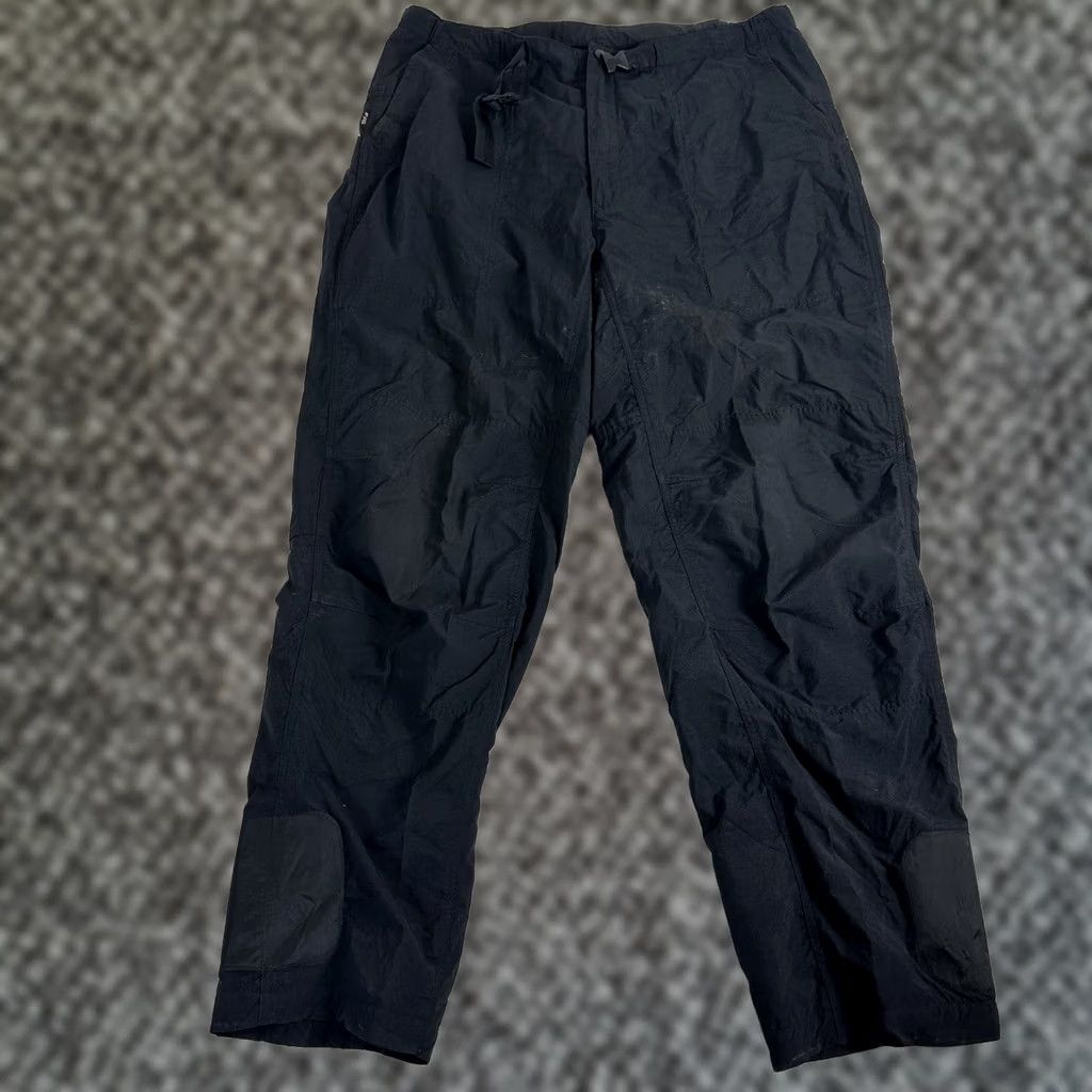 Polo Ralph Lauren VINTAGE Polo Sport Mens XL Black Nylon Foldable Wind Hiking Pants Pockets Belted Regular Inseam 29in Size US XL / EU 56 / 4 - 1 Thumbnail