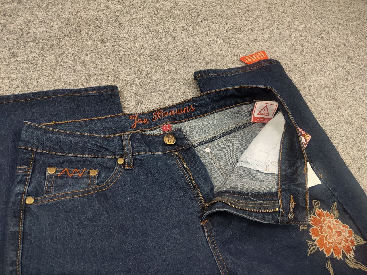 Le Grande Bleu (L.G.B.) Vintage Joe Brown Flared Y2K Jeans hysteric glamour Style Size 30" / US 8 / IT 44 - 8 Thumbnail