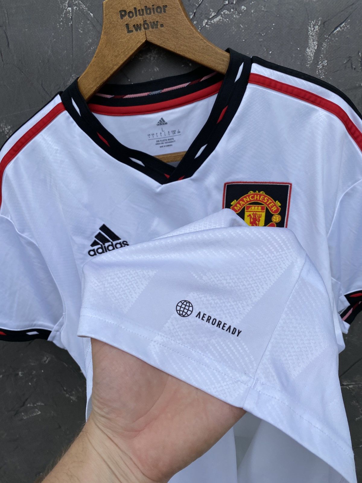 Adidas Manchester United Jersey 2022 2023 Adidas Size L Size US L / EU 52-54 / 3 - 11 Thumbnail