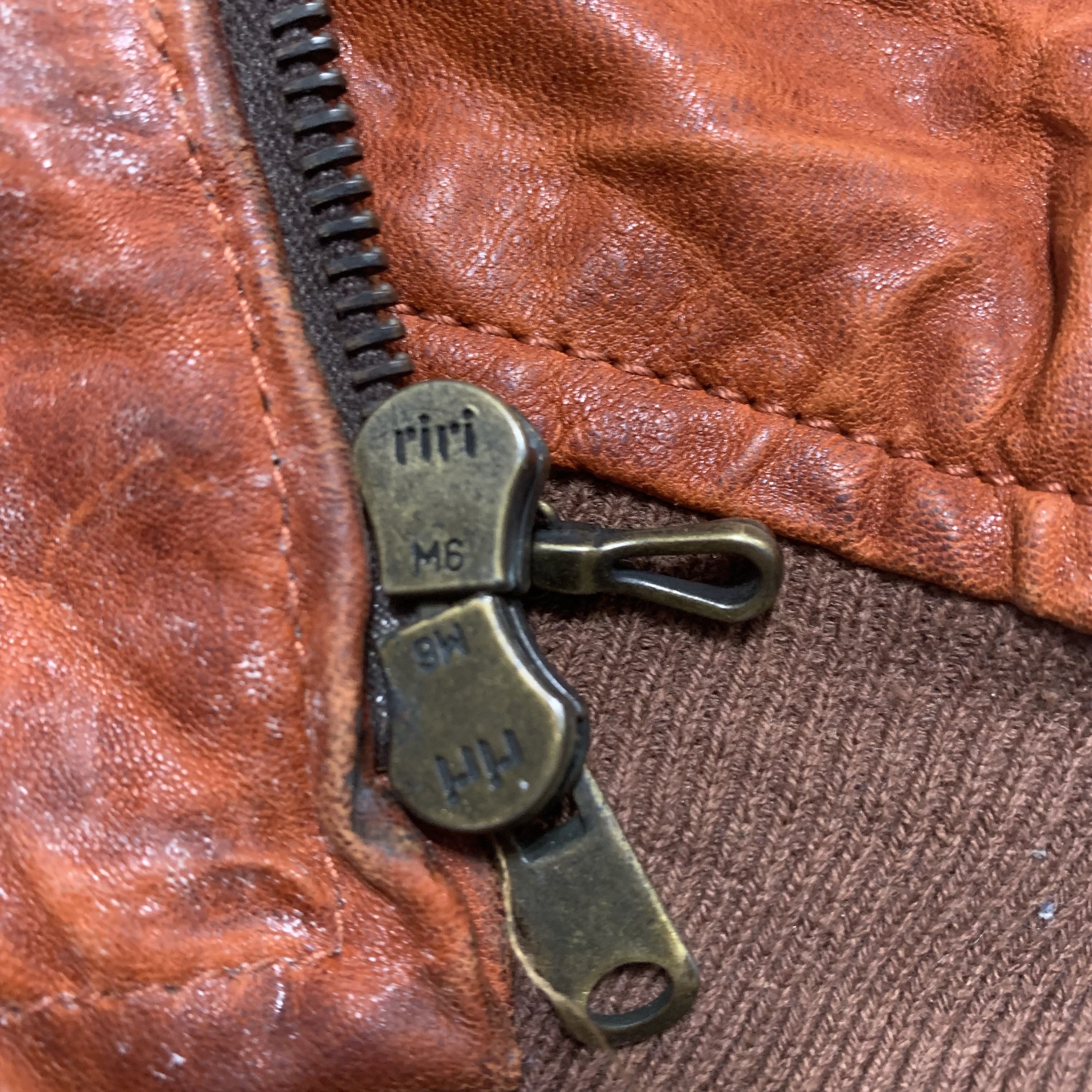 Iroquois Japan Iroquois Hooded Leather Jacket Size US S / EU 44-46 / 1 - 5 Thumbnail