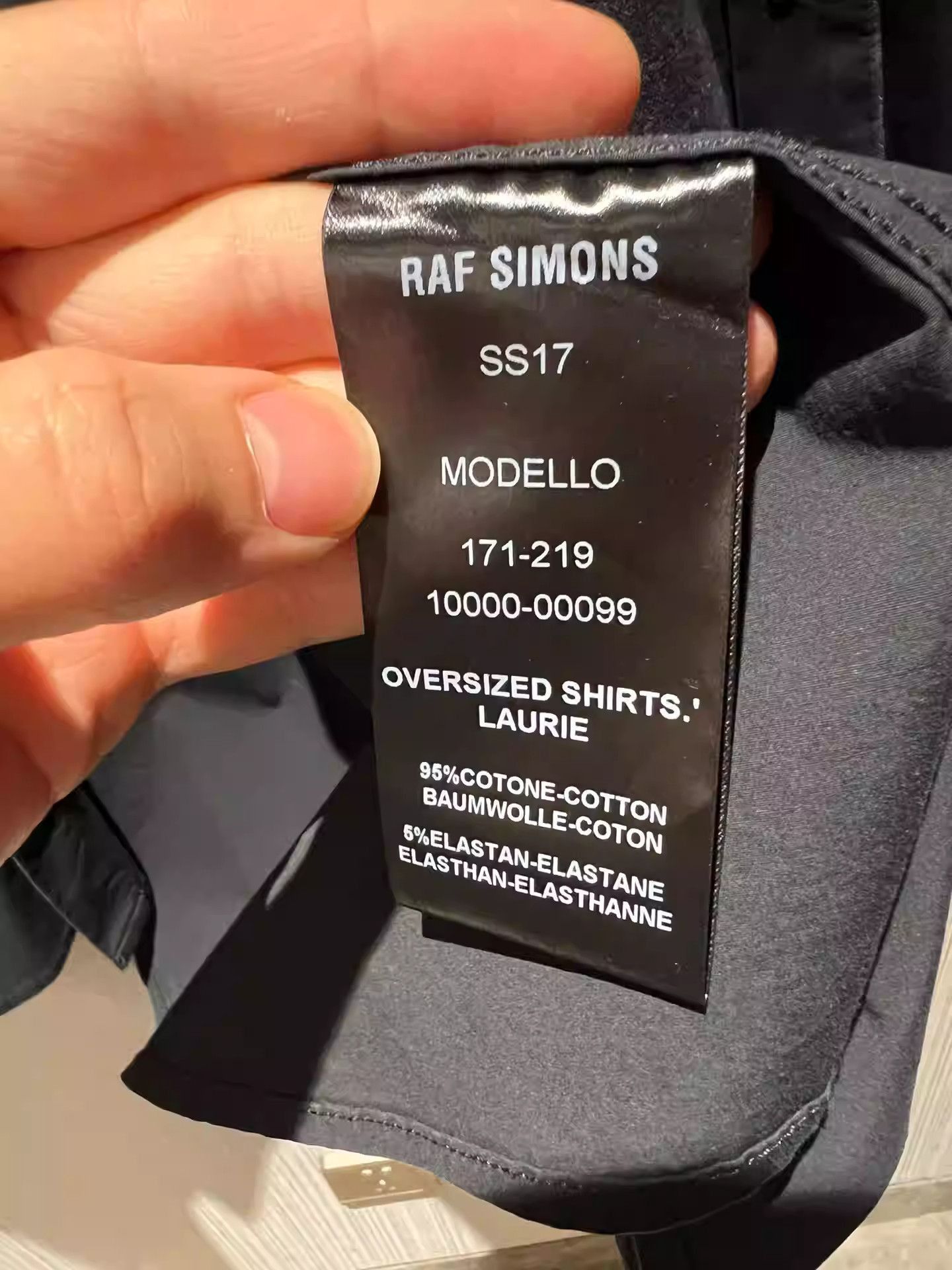 Raf Simons Raf simons 2017SS Robert Mapplethorpe-2505 Size US L / EU 52-54 / 3 - 7 Thumbnail