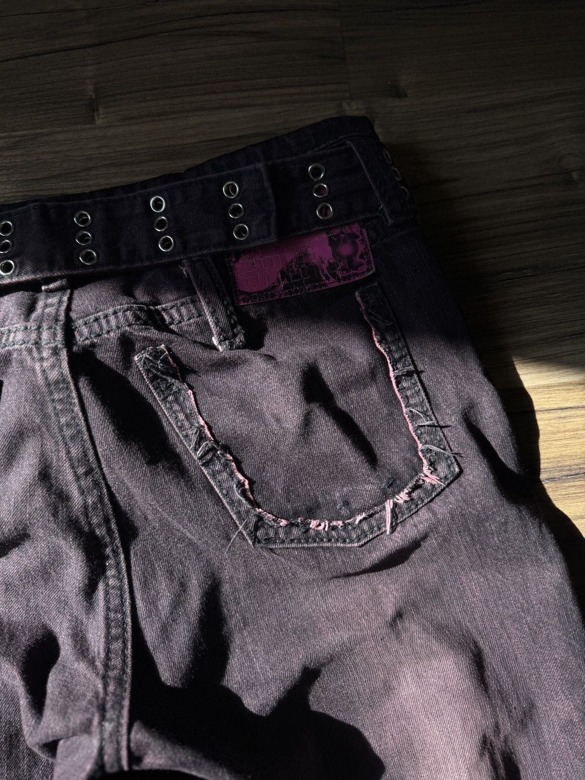 Cheap Monday Cheap Monday AntiLow Waist Baggy Jeans Pink Purple Size 27" / US 4 / IT 40 - 17 Thumbnail
