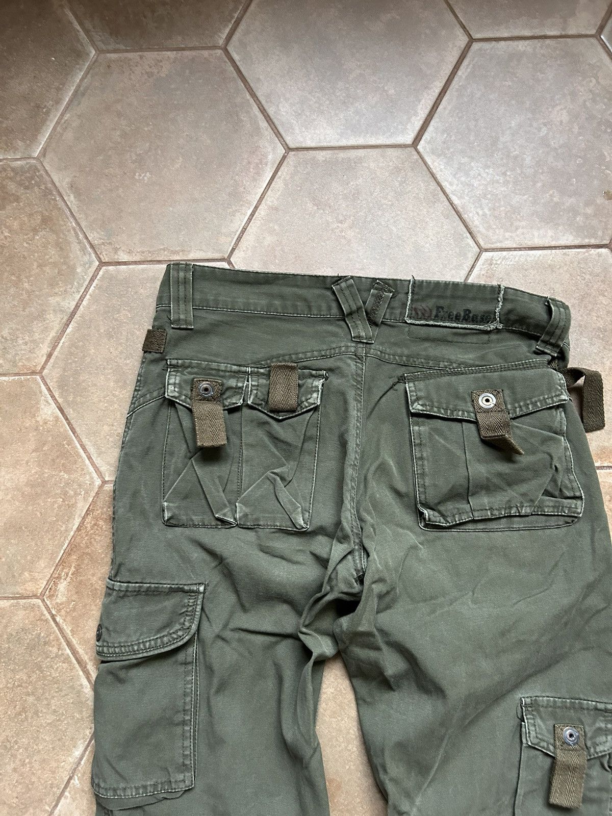 Vintage Vintage Y2K wide bondage cargo pants avantgarde Size 27" / US 4 / IT 40 - 7 Thumbnail