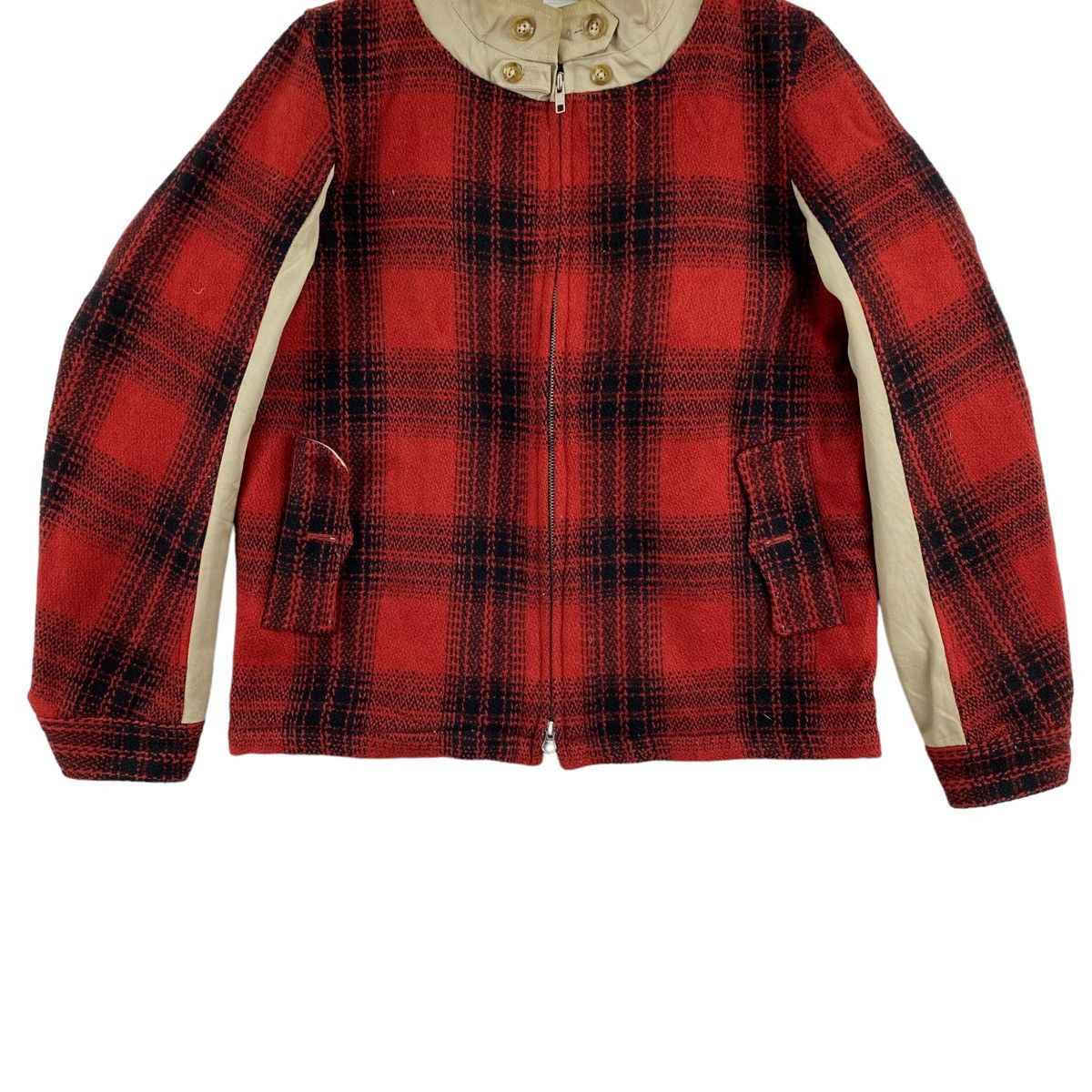 Japanese Brand JIPIJAPA Japanese Brand Check Wool Tartan Heavy Jacket Size US M / EU 48-50 / 2 - 3 Thumbnail