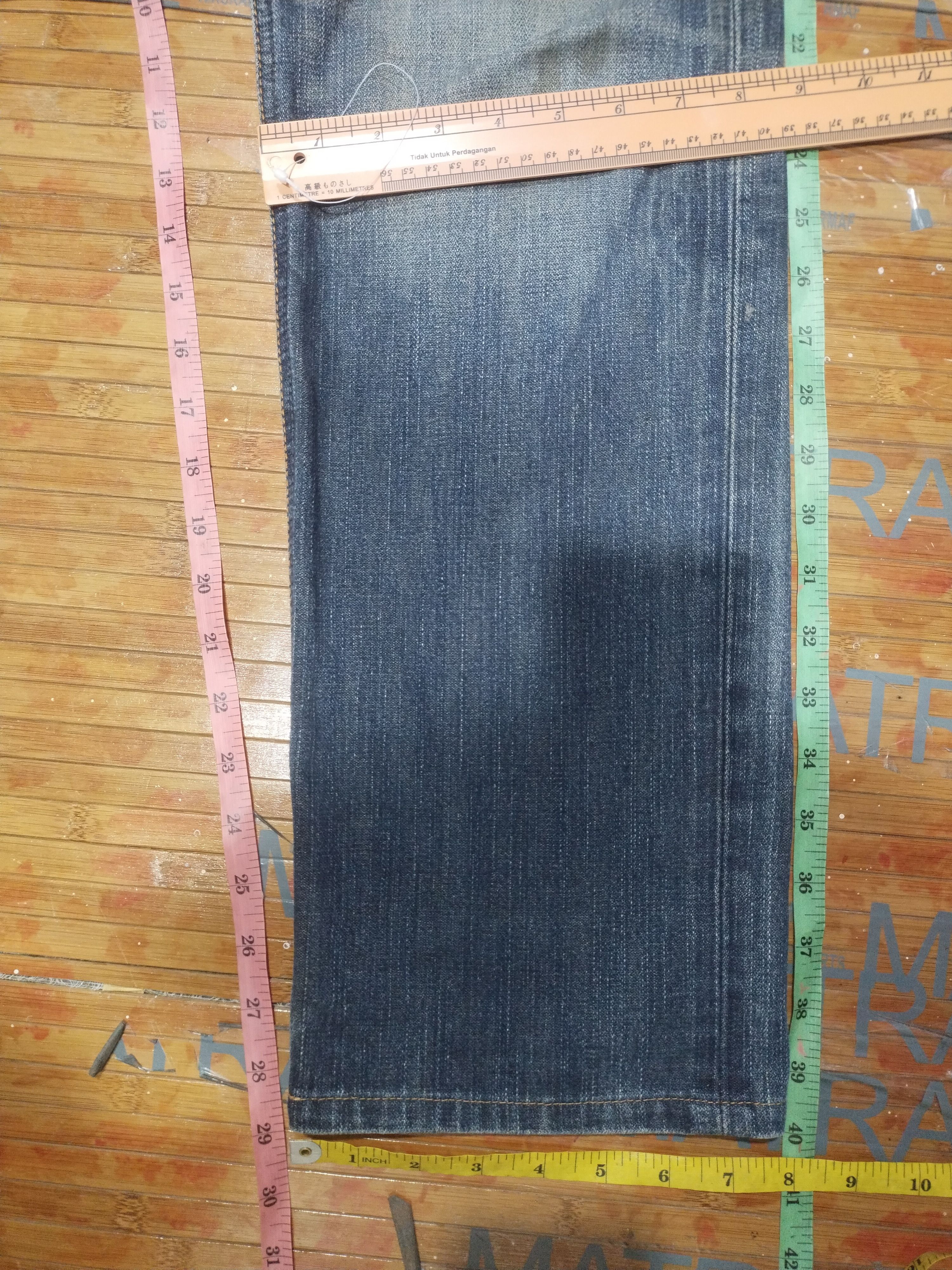 Designer × Vintage × Wrangler Wrangler Est 1947 Sz 30" Size US 30 / EU 46 - 9 Thumbnail