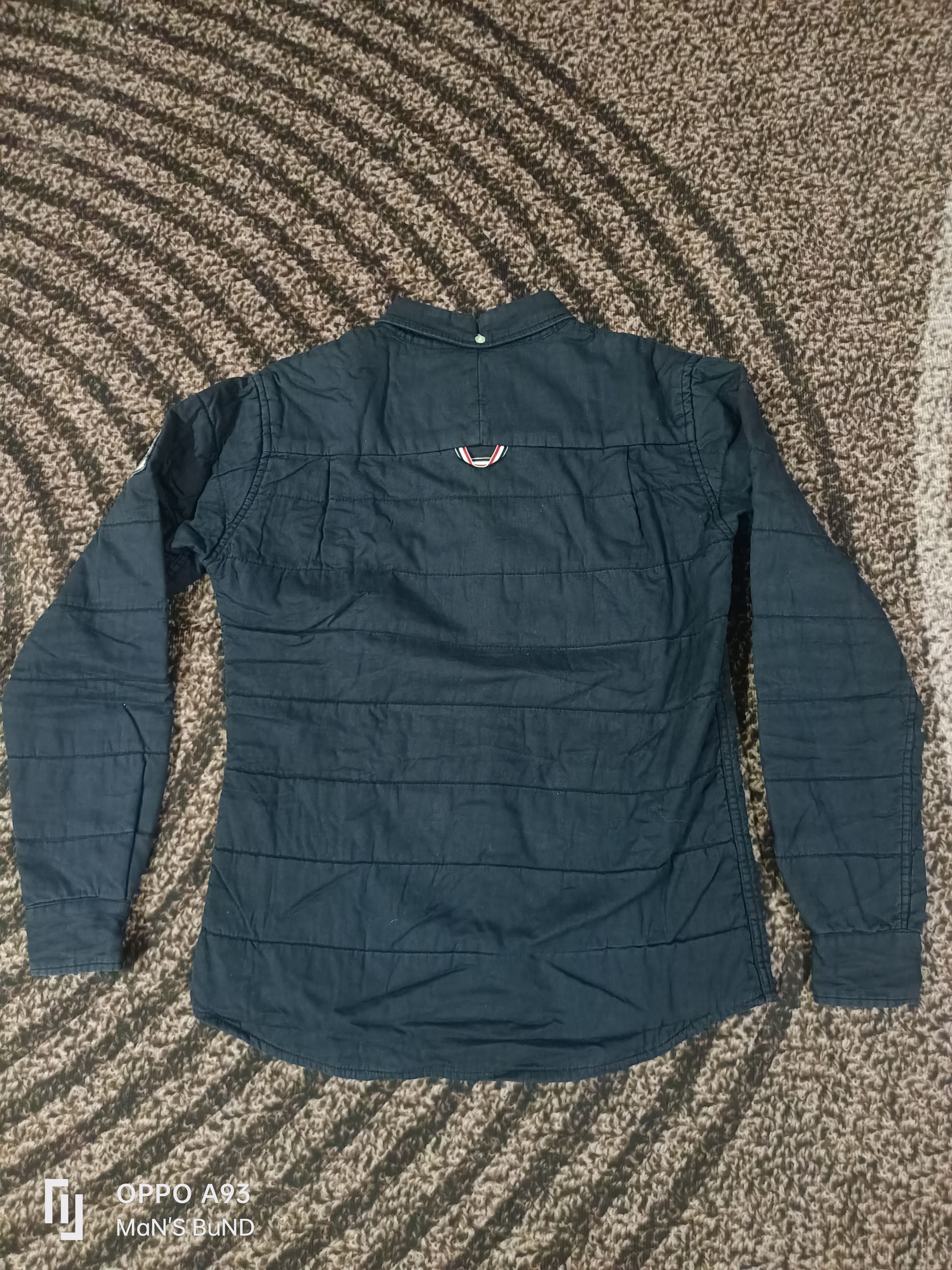 Moncler Distressed MONCLER GAMMEBLEU Size US M / EU 48-50 / 2 - 2 Thumbnail