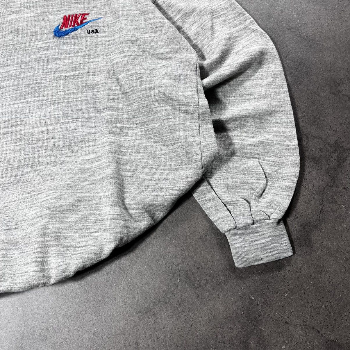 Nike Vintage 90s Nike Oregon USA Boxy Baggy Hoodie Sweatshirt Size US M / EU 48-50 / 2 - 5 Thumbnail