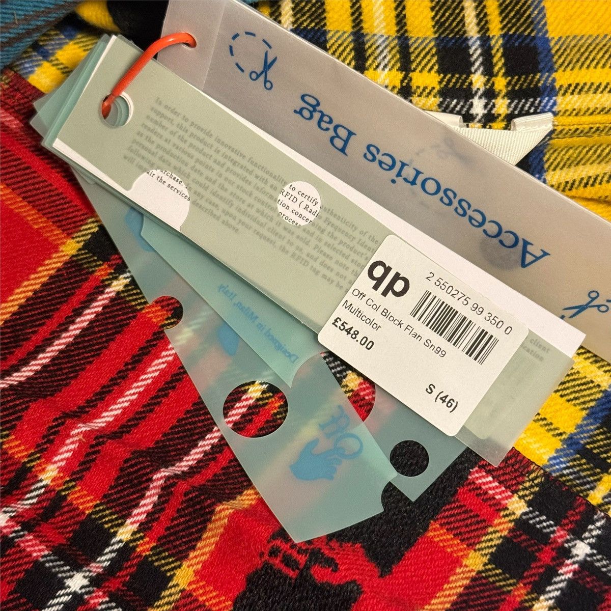 Off-White Off-White Colourblock OverShirt Size US S / EU 44-46 / 1 - 12 Thumbnail