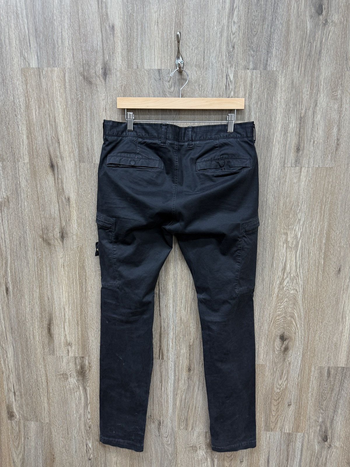 Stone Island Stone Island Black Cargo Jeans Size US 34 / EU 50 - 4 Thumbnail