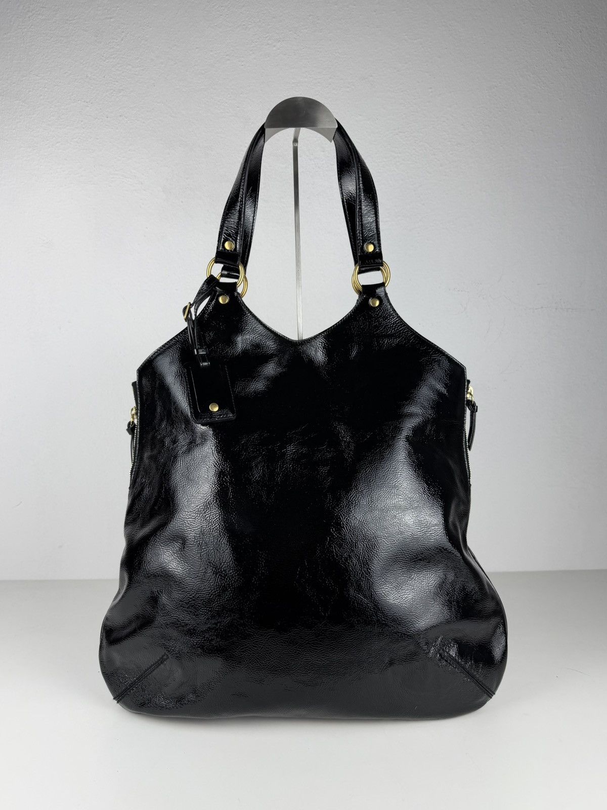 Yves Saint Laurent AW2007 YSL Rive Gauche sac metropolis patent leather totebag Size ONE SIZE - 1 Thumbnail