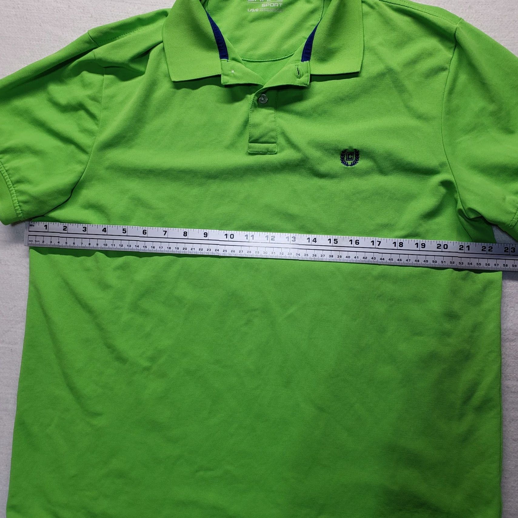 Chaps Chaps Polo Shirt Solid Green Short Sleeve Collared Cotton Women L Adult Large Polo Shirt Green, Shirt, Women, L Size L / US 10 / IT 46 - 3 Thumbnail