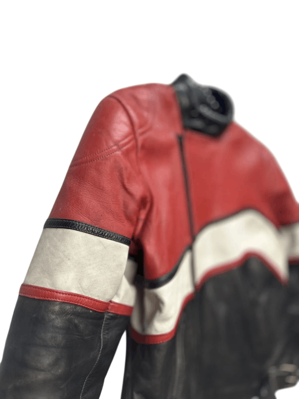NASCAR Y2K Marlboro racing moto leather jacket vintage Size US S / EU 44-46 / 1 - 13 Thumbnail