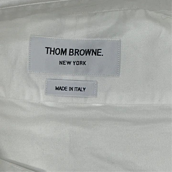 Thom Browne Thom Browne Classic Long Sleeve Shirt for Men -2507 Size US S / EU 44-46 / 1 - 5 Thumbnail