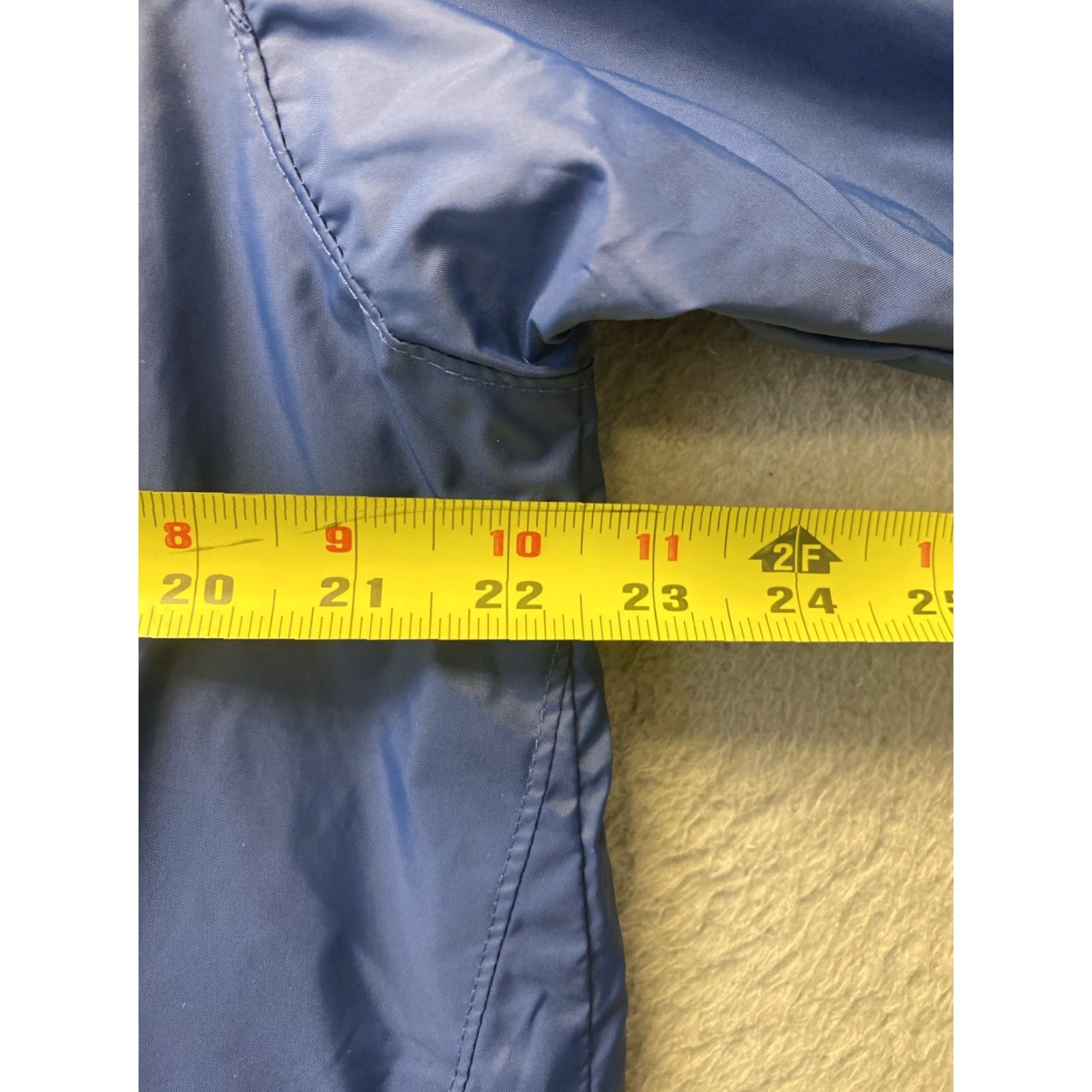 Vintage Columbia Jacket Men Lined Polyester Nylon Hooded Full Zip Blue Regular M / 30-77 Jacket Rain Coat / Njohn? Size US M / EU 48-50 / 2 - 7 Thumbnail