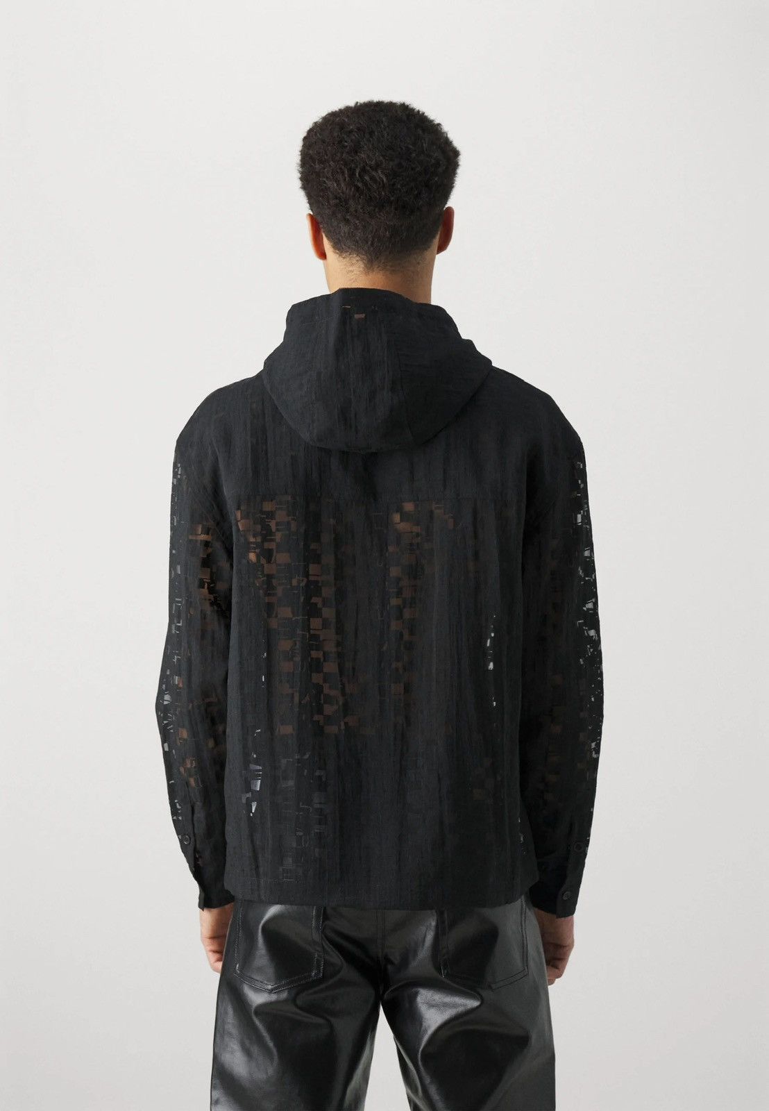 Henrik Vibskov !DS! SS24 Henrik Vibskov Booking Black Hoodie Shirt Size US S / EU 44-46 / 1 - 5 Thumbnail