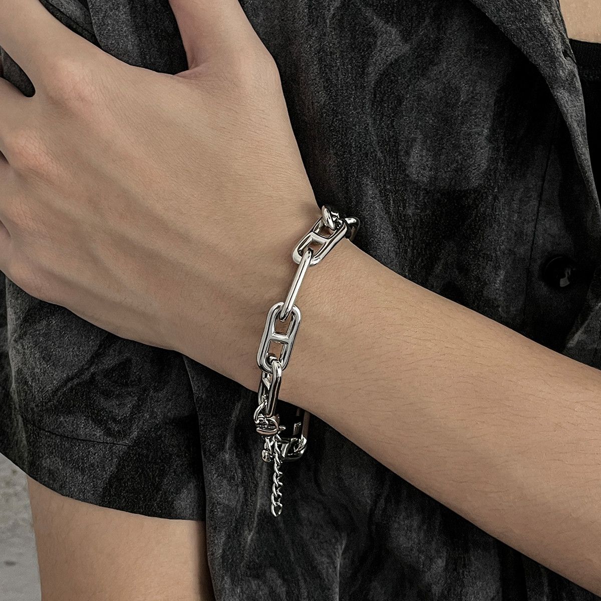 Jewelry Punk Bracelet Y2K Punk Chain Gotch Bracelets Chains Size ONE SIZE - 3 Thumbnail
