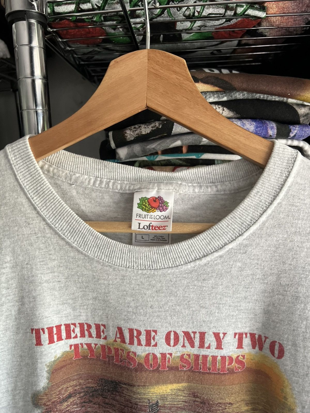 Fruit Of The Loom 2000s Submarines Types of Ships Targets Military Random Tee Size US L / EU 52-54 / 3 - 3 Thumbnail