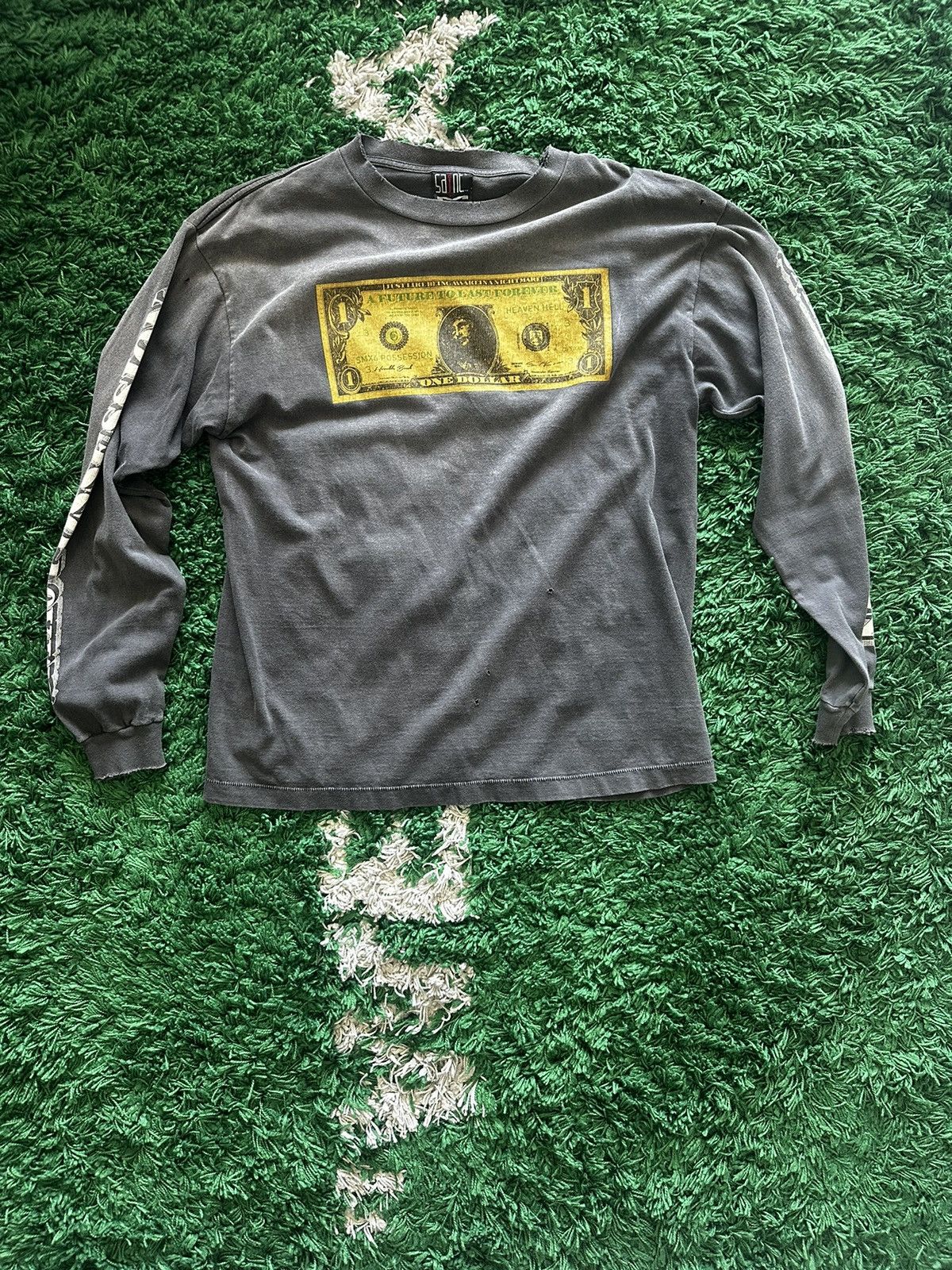 Saint Michael Saint Michael’s ANXIETY Long Sleeve T Shirt Size US L / EU 52-54 / 3 - 1 Thumbnail