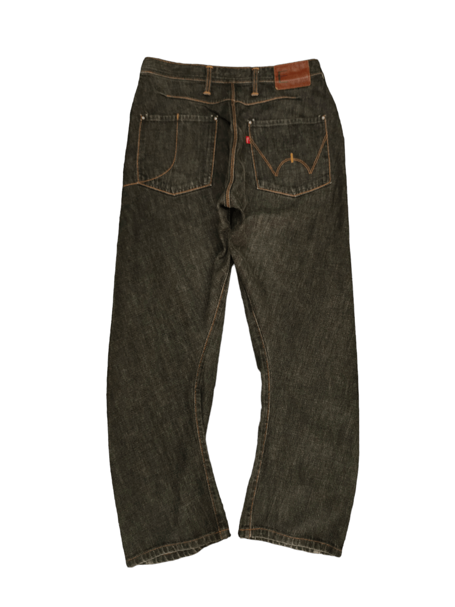 Kapital Vintage 2000 Edwin E Function Spiral Cut Denim Jeans Size US 31 - 10 Thumbnail