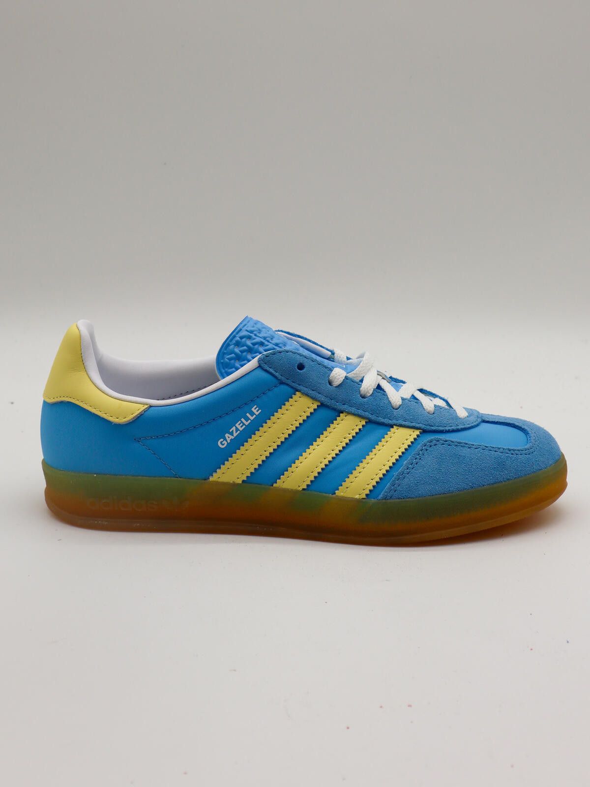 Adidas adidas Gazelle Indoor - Blue / Yellow - IE2960 – Size 5.5 Size US 6.5 / EU 39-40 - 5 Thumbnail