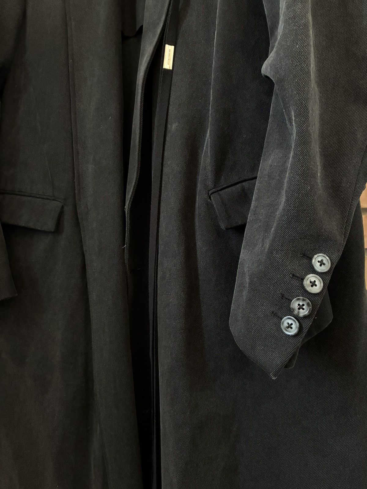 Ann Demeulemeester Ann Demeulemeester Viv Tailored Denim Coat Size M / US 6-8 / IT 42-44 - 4 Thumbnail