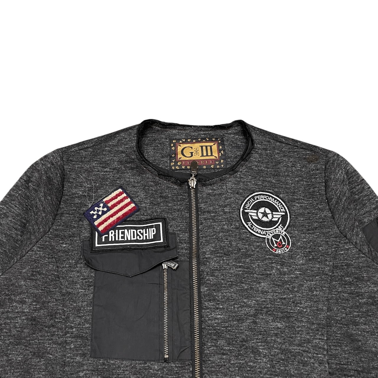 G-III Vintage G III Zipper Jacket with Patches Size US M / EU 48-50 / 2 - 2 Thumbnail