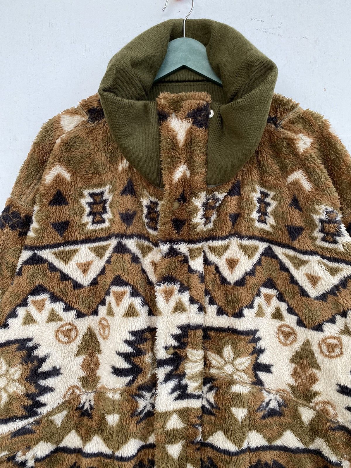 Japanese Brand × Vintage Vintage Japan Navajo Reversible Jacket Size US XXL / EU 58 / 5 - 5 Thumbnail