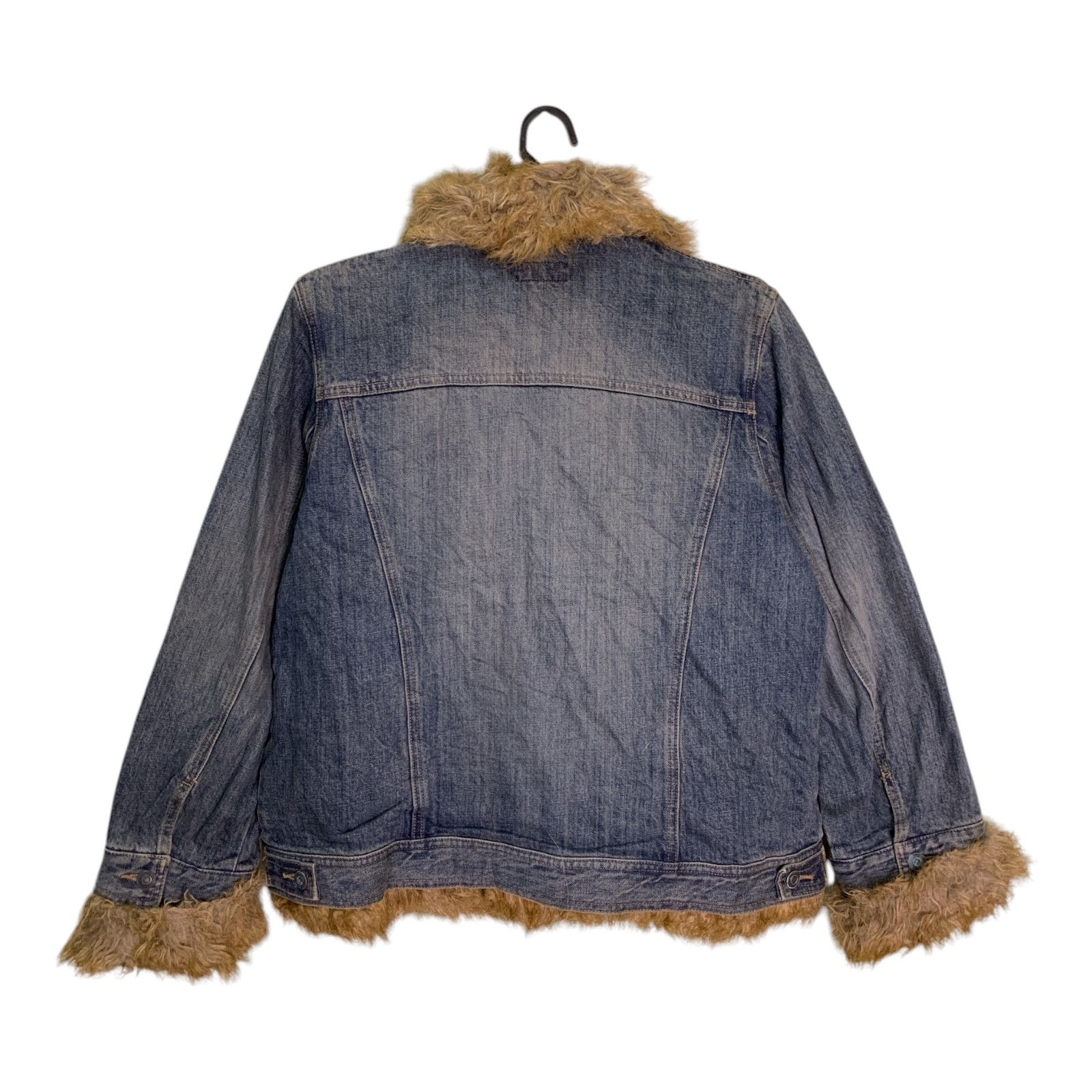 Japanese Brand Rare Design Vintage Lip Make Truckers Denim Jacket Size L / US 10 / IT 46 - 2 Thumbnail