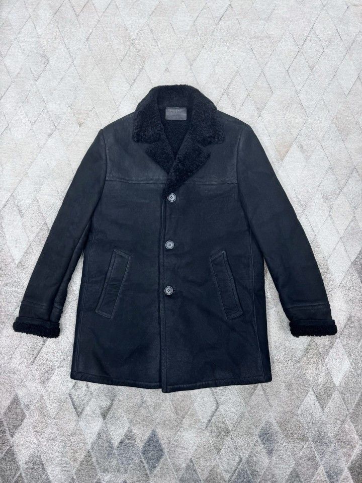 Prada PRADA Shearling Leather Jacket US S Size US S / EU 44-46 / 1 - 1 Thumbnail