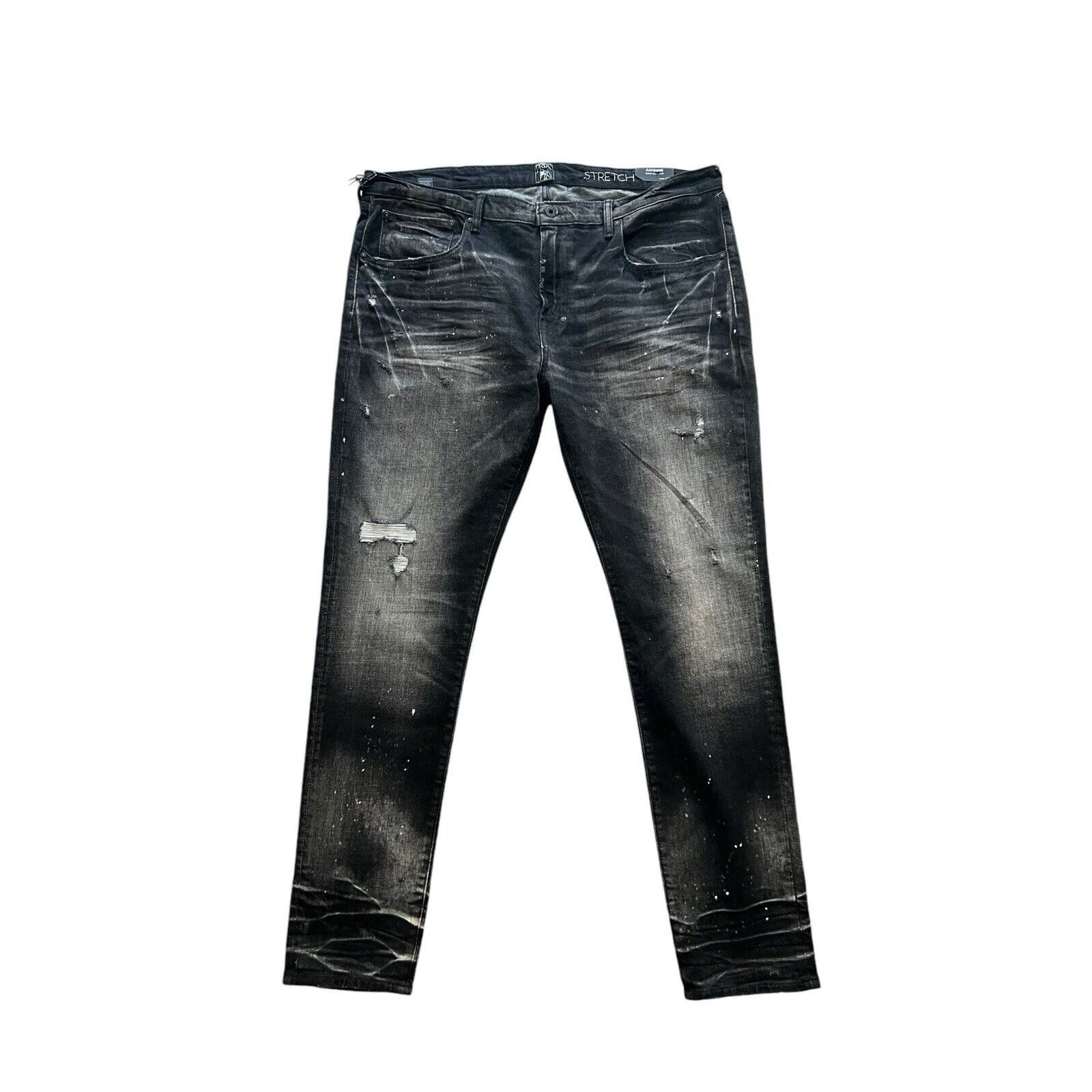 Prps PRPS Cayenne Super Skinny Fit Men's Jeans Black Size 42/32 Size US 42 / EU 58 - 1 Thumbnail