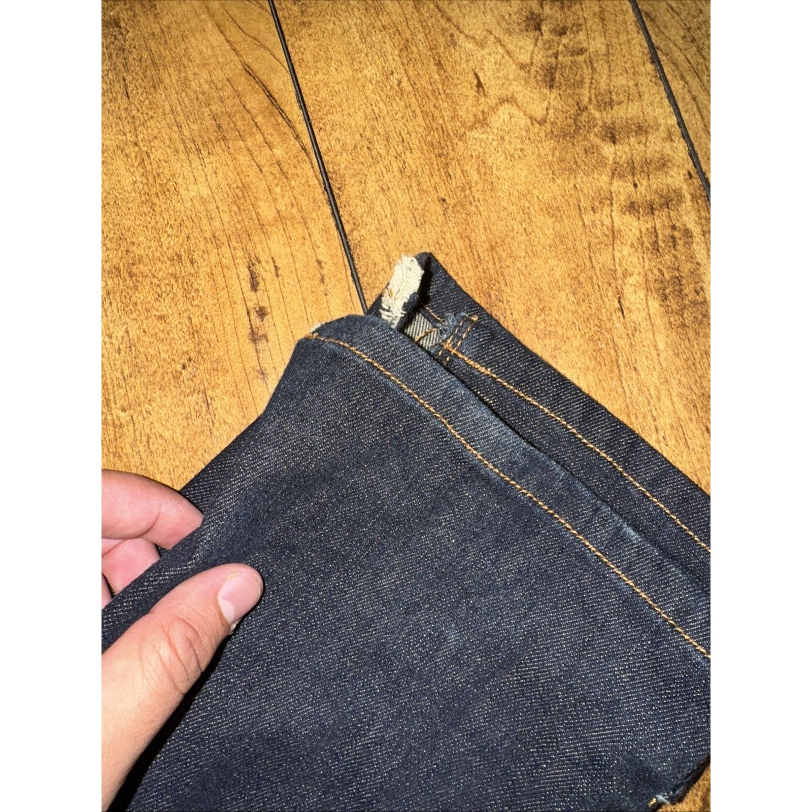 Obey Obey Tight Stretch Straight Leg Jeans Dark Wash 30x33 Size US 30 / EU 46 - 3 Thumbnail