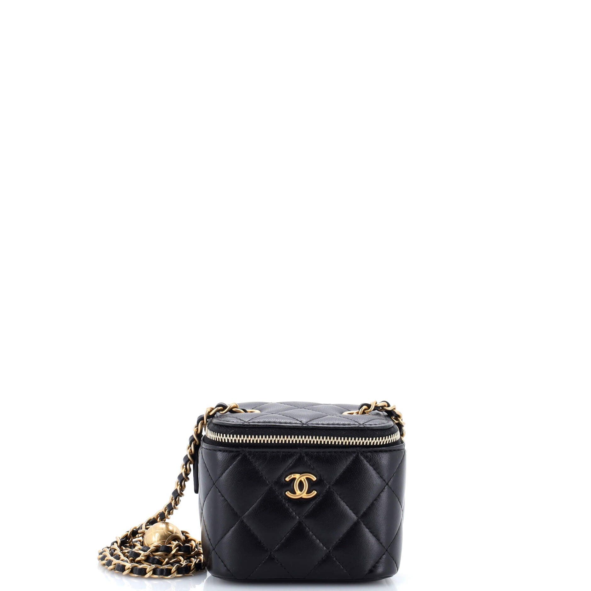 Chanel Pearl Crush Vanity Case with Chain Size ONE SIZE - 1 Thumbnail