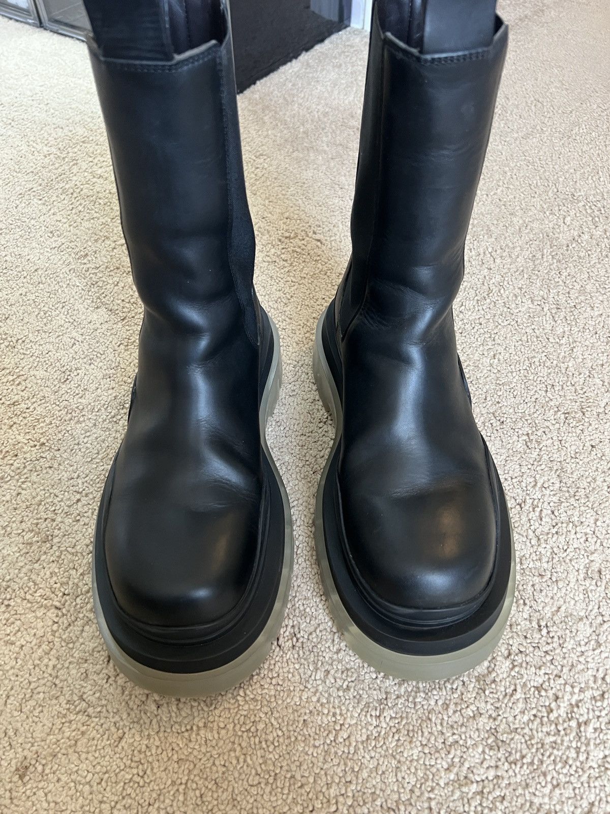 Bottega Veneta Bottega Veneta The Tire Chelsea boots clear sole Size US 7 / EU 40 - 5 Thumbnail