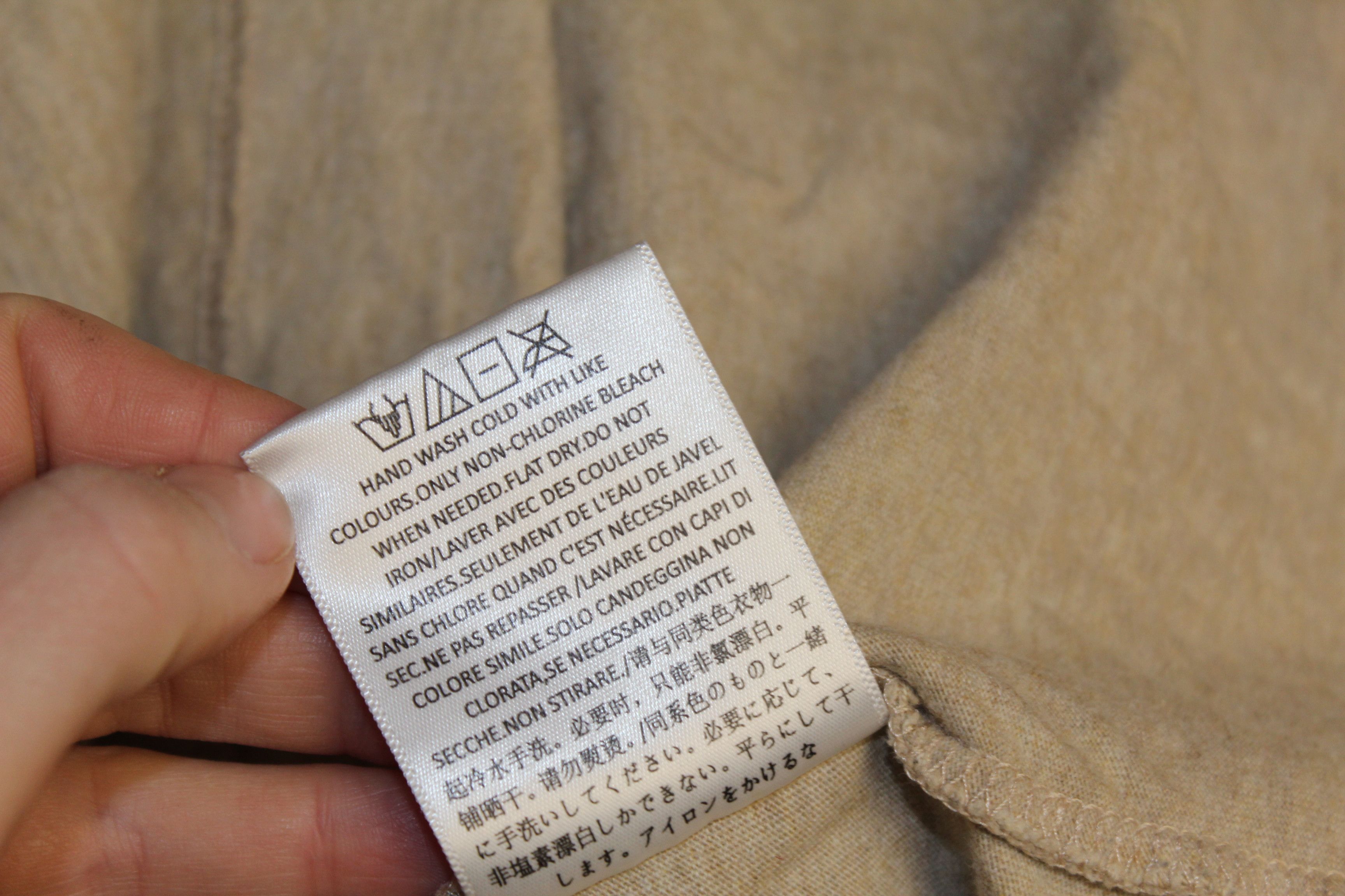 Essentials Essentials Fear of God Beige Oversized T-Shirt Size L Size US L / EU 52-54 / 3 - 10 Thumbnail