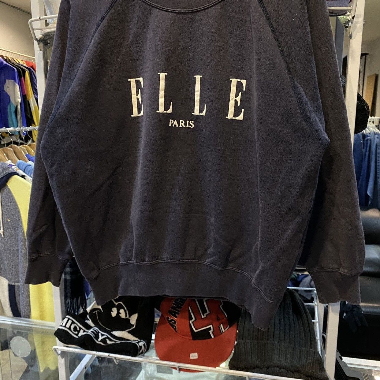 Vintage ELLE Paris Big Spell Size US S / EU 44-46 / 1 - 4 Thumbnail