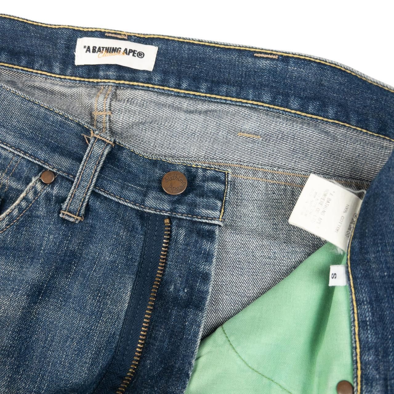 Bape Vintage Bape Bathing Ape Denim Jeans Size S Size US 32 / EU 48 - 7 Thumbnail
