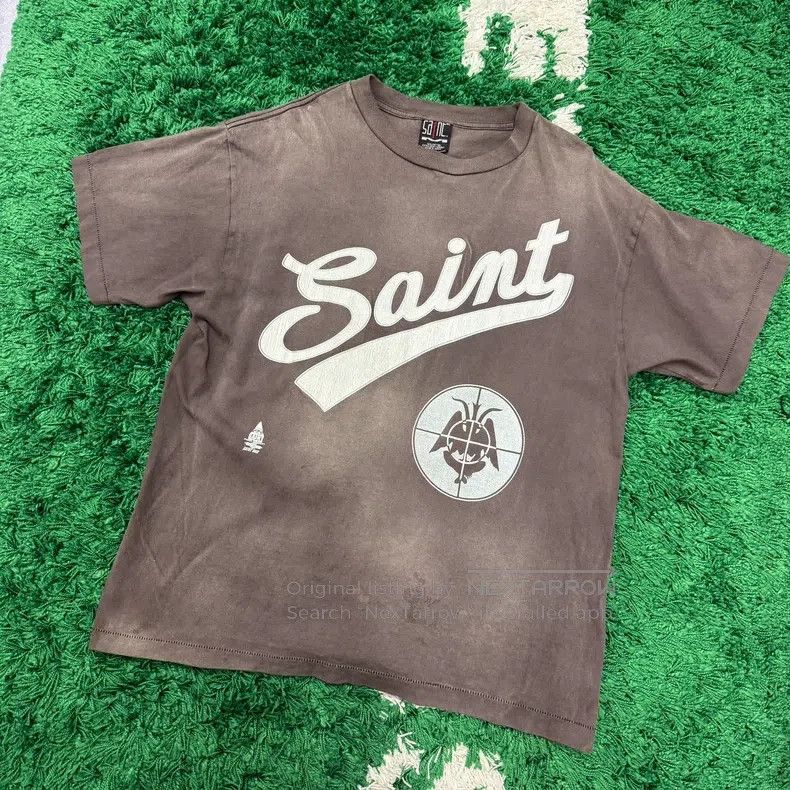 Saint Michael Saint Michael Distressed washed short-sleeve shirts Size US XL / EU 56 / 4 - 1 Thumbnail