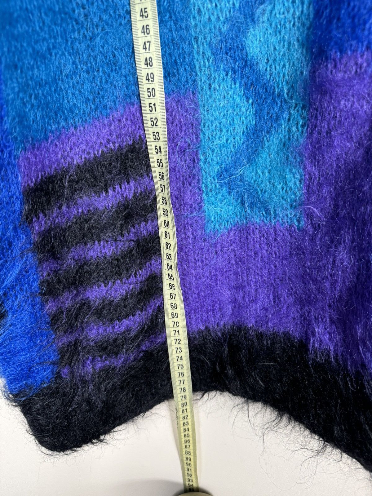 Japanese Brand × Vintage Mohair Avant Garde Vintage England Sweater Size US XL / EU 56 / 4 - 8 Thumbnail